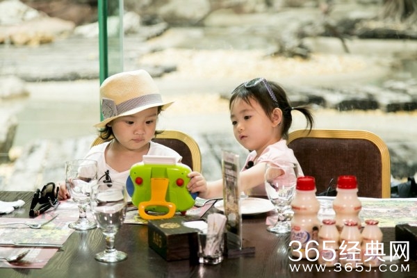 《爸爸回来了》甜馨奥莉再合璧 萌娃奶爸兵分两路聚首