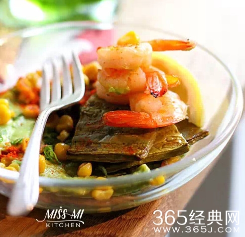 仙人掌绿色牛排