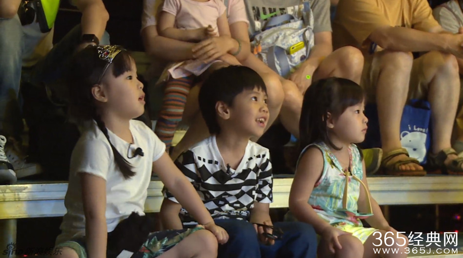 甜馨奥莉双骄合璧萌娃奶爸聚首