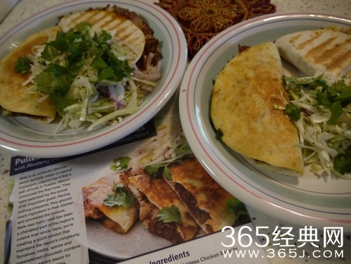 墨西哥巧克力鸡肉饼