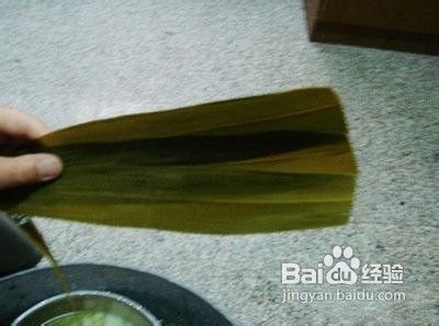 图解粽子的包法