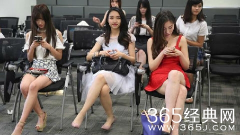 2015ChinaJoy游戏Showgirl面试现场场面（图）