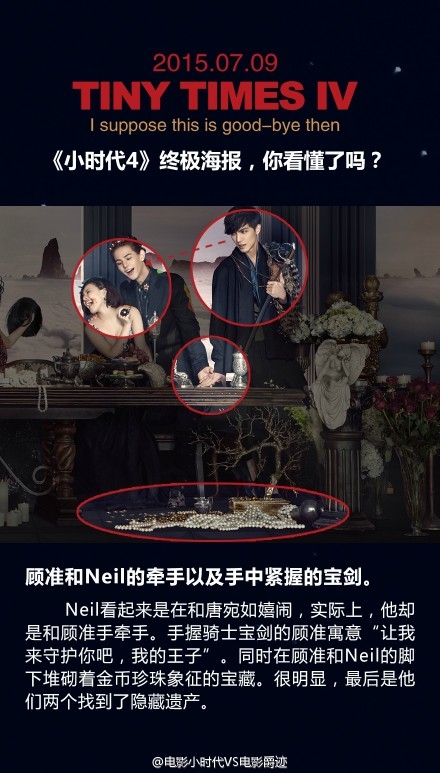 《小时代4》终极海报隐藏内容