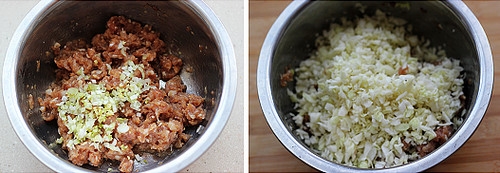 卷心菜小鲜肉包