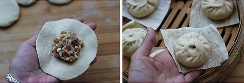 卷心菜小鲜肉包