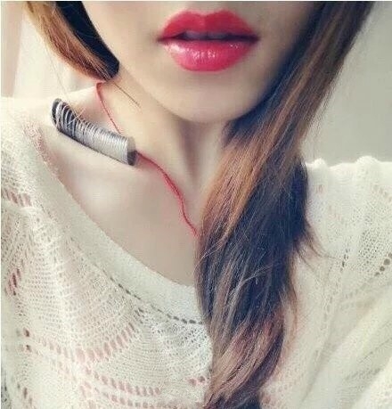 锁骨放硬币 秀身材