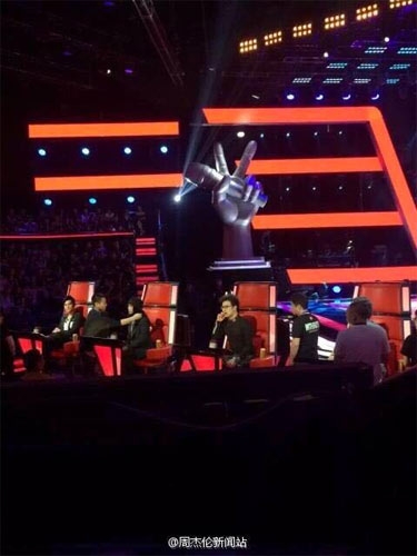 《中国好声音4》今日开录 周杰伦现场人气爆棚