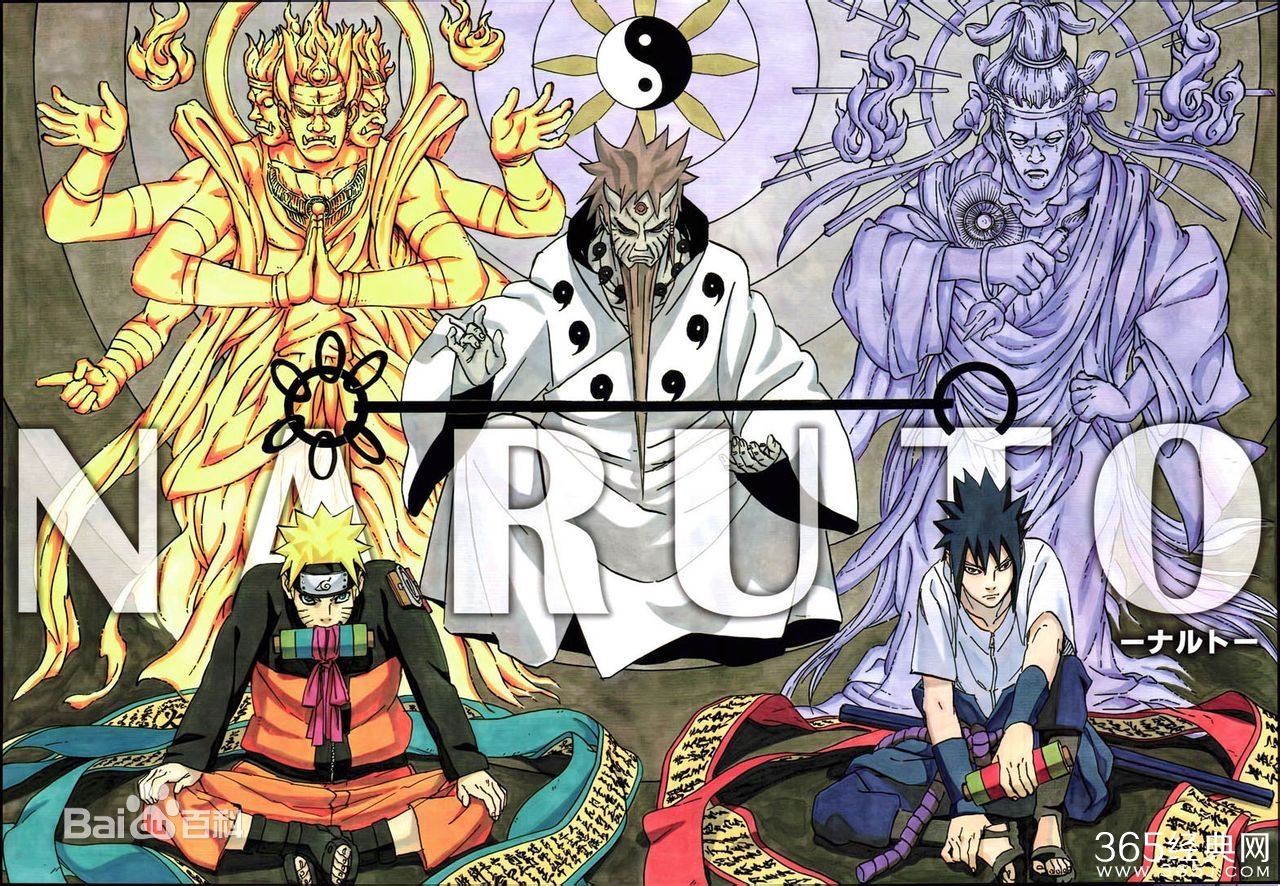 火影忍者六道仙人的儿子是谁