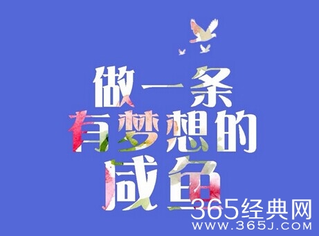 做一条有梦想的咸鱼