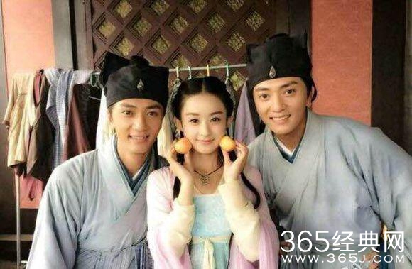 《花千骨》幕后片场照亮瞎眼