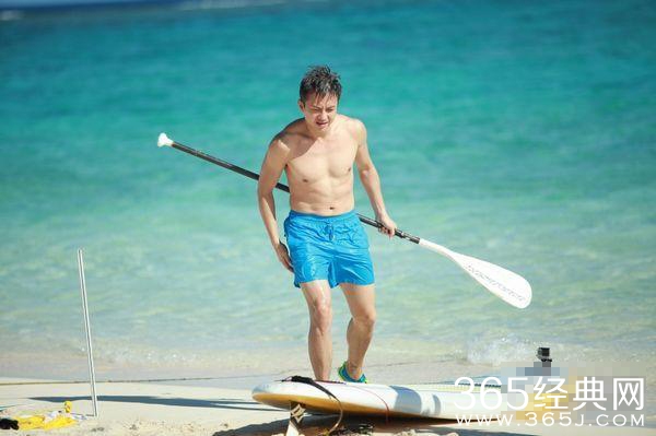 《跑男》塞班岛特辑 泳装沙滩大秀好身材