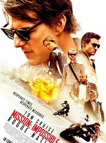 《碟中谍5：神秘国度》首款正式版海报