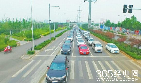 济南“最土豪新郎”150辆车接媳妇