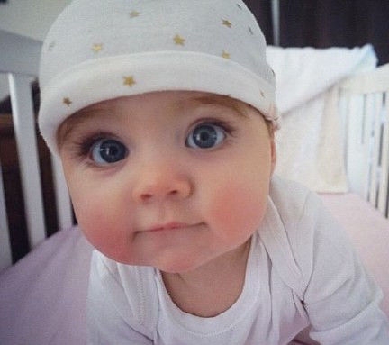 才8个月的她就已征服了全世界