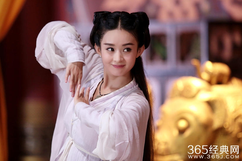 赵丽颖《花千骨》醉酒斗香