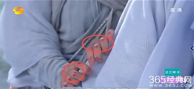 电视剧花千骨穿帮镜头