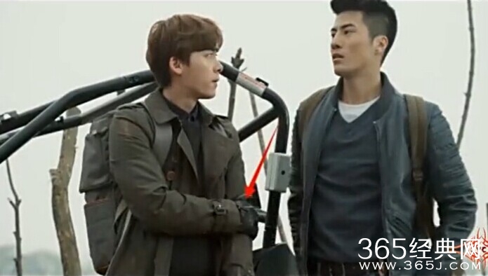 电视剧盗墓笔记穿帮镜头