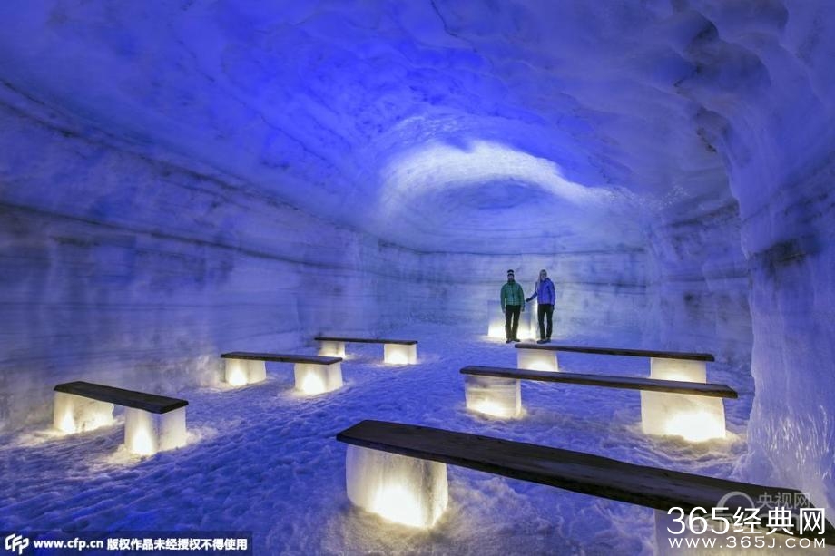 世界最深人造冰穴开放