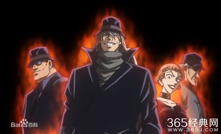 名侦探柯南黑衣组织成员之死