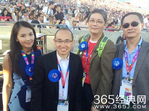 刘涛任大使出席特奥会 助力中国代表团