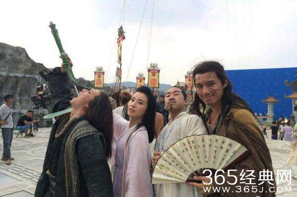 《花千骨》罕见花絮 霍建华被曝逗比赵丽颖爱开玩笑