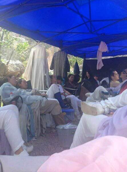 《花千骨》罕见花絮 霍建华被曝逗比赵丽颖爱开玩笑