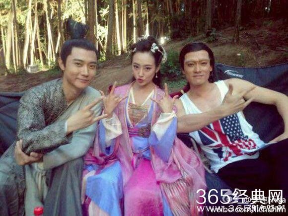 《花千骨》罕见花絮 霍建华被曝逗比赵丽颖爱开玩笑