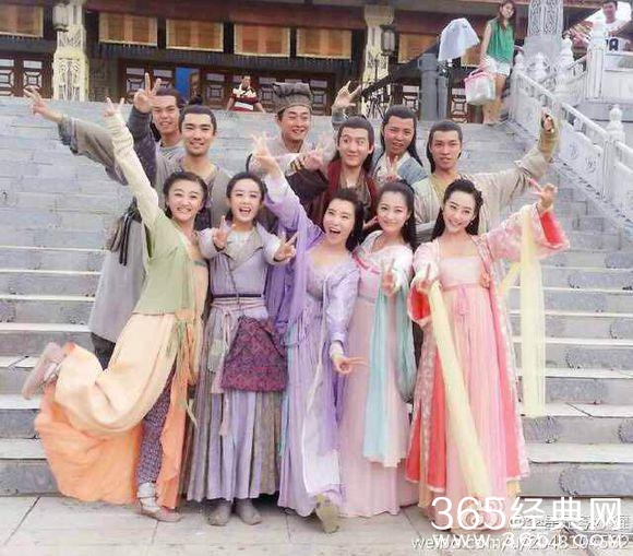 《花千骨》罕见花絮 霍建华被曝逗比赵丽颖爱开玩笑