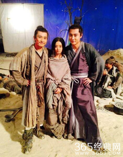 《花千骨》罕见花絮 霍建华被曝逗比赵丽颖爱开玩笑