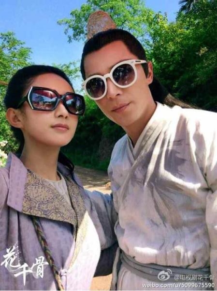 《花千骨》罕见花絮 霍建华被曝逗比赵丽颖爱开玩笑