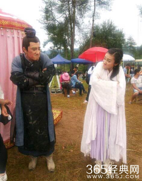 《花千骨》罕见花絮 霍建华被曝逗比赵丽颖爱开玩笑