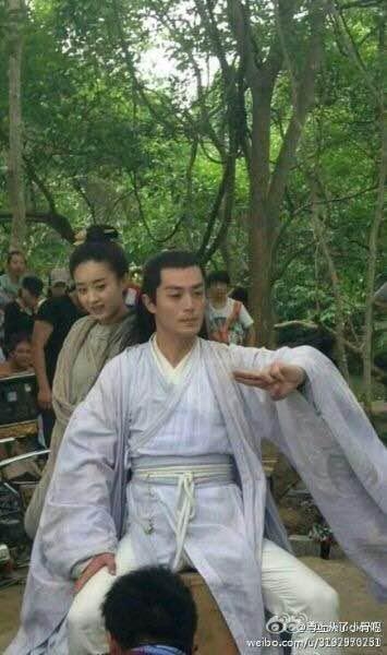 《花千骨》罕见花絮 霍建华被曝逗比赵丽颖爱开玩笑