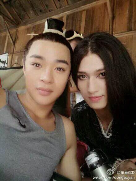 《花千骨》罕见花絮 霍建华被曝逗比赵丽颖爱开玩笑