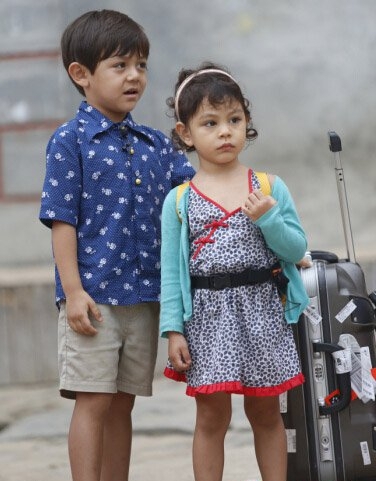 爸爸3第20150807期帮刘烨看孩子的神秘嘉宾是谁