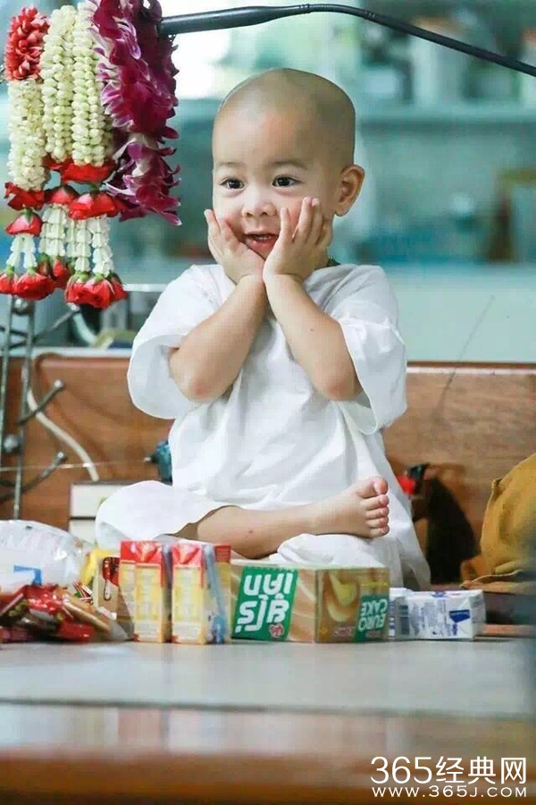 萌了一脸 泰国史上超萌小和尚