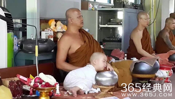 萌了一脸 泰国史上超萌小和尚