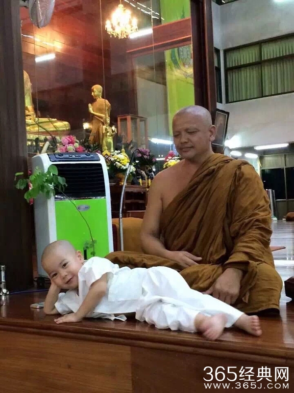 萌了一脸 泰国史上超萌小和尚