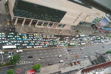 武汉的士今天罢工了 为抗议打车软件