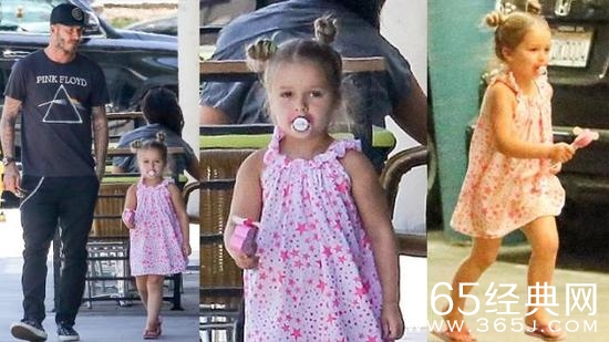 4岁小七含奶嘴引质疑 贝克汉姆霸气回应