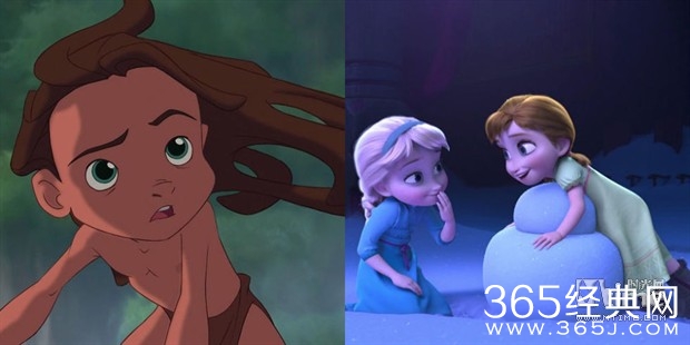 《冰雪奇缘》惊人内幕 人猿泰山和冰雪女王竟是亲姐弟