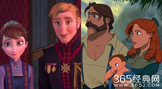 《冰雪奇缘》惊人内幕 人猿泰山和冰雪女王竟是亲姐弟