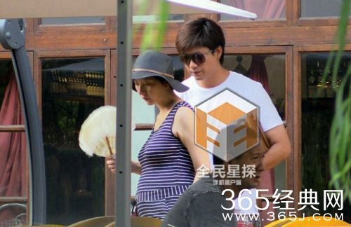 唐一菲挺大肚孕味足 与凌潇肃终于有了爱的结晶