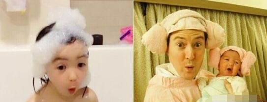 夏克立和女儿夏天。