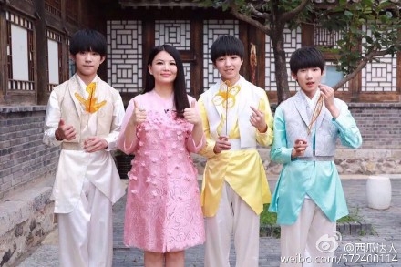 tfboys加盟星厨小当家江苏卫视计划10月播出 tfboys星厨小当家录制现场图