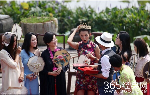 偶像来了蔡少芬秀身材