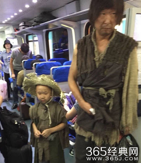 爸爸去哪儿第三季林永健乞丐装坐地铁是哪一期