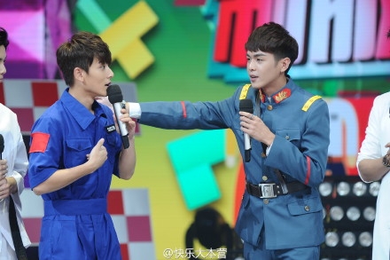 快乐大本营20150906期预告 罗晋张若昀陈翔吴磊刘昊然谁是制服男神