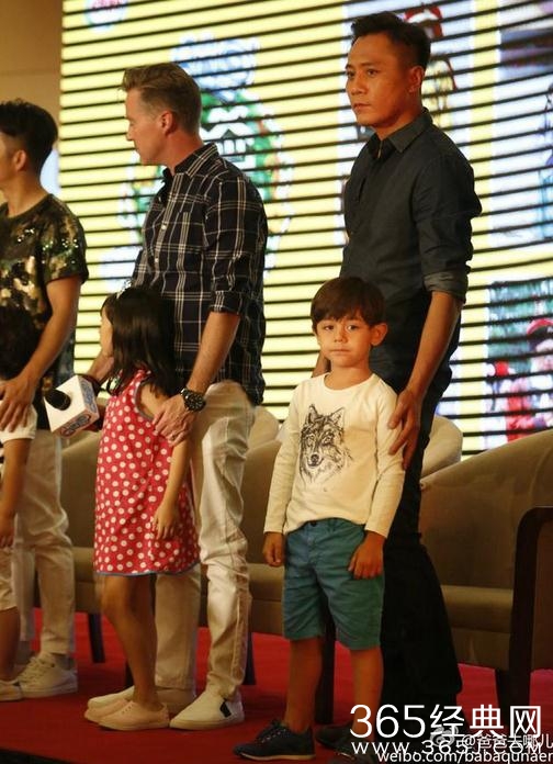 夏克立携poppy亮相《爸爸去哪儿》第三季