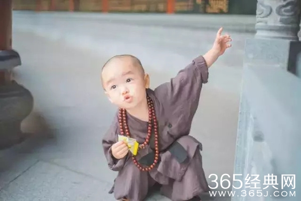 灵隐寺最萌小和尚腾腾海量萌照 年仅两岁萌翻网友