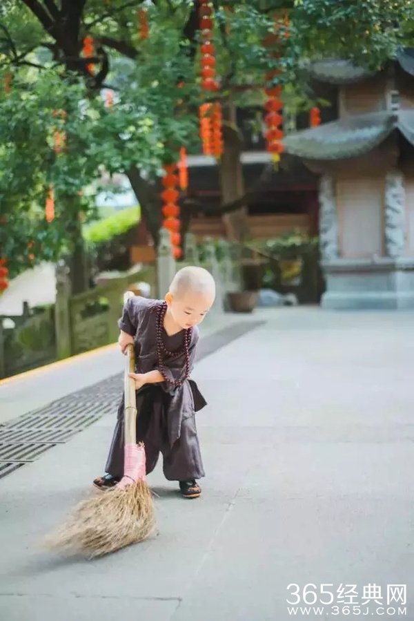 灵隐寺最萌小和尚腾腾海量萌照 年仅两岁萌翻网友